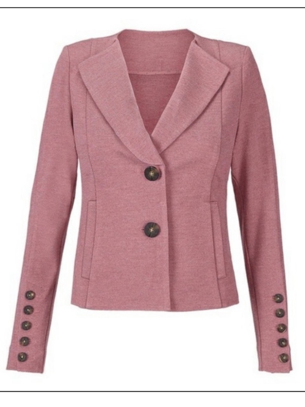CABI Applaud Blazer in Pink Quartz - Size 10